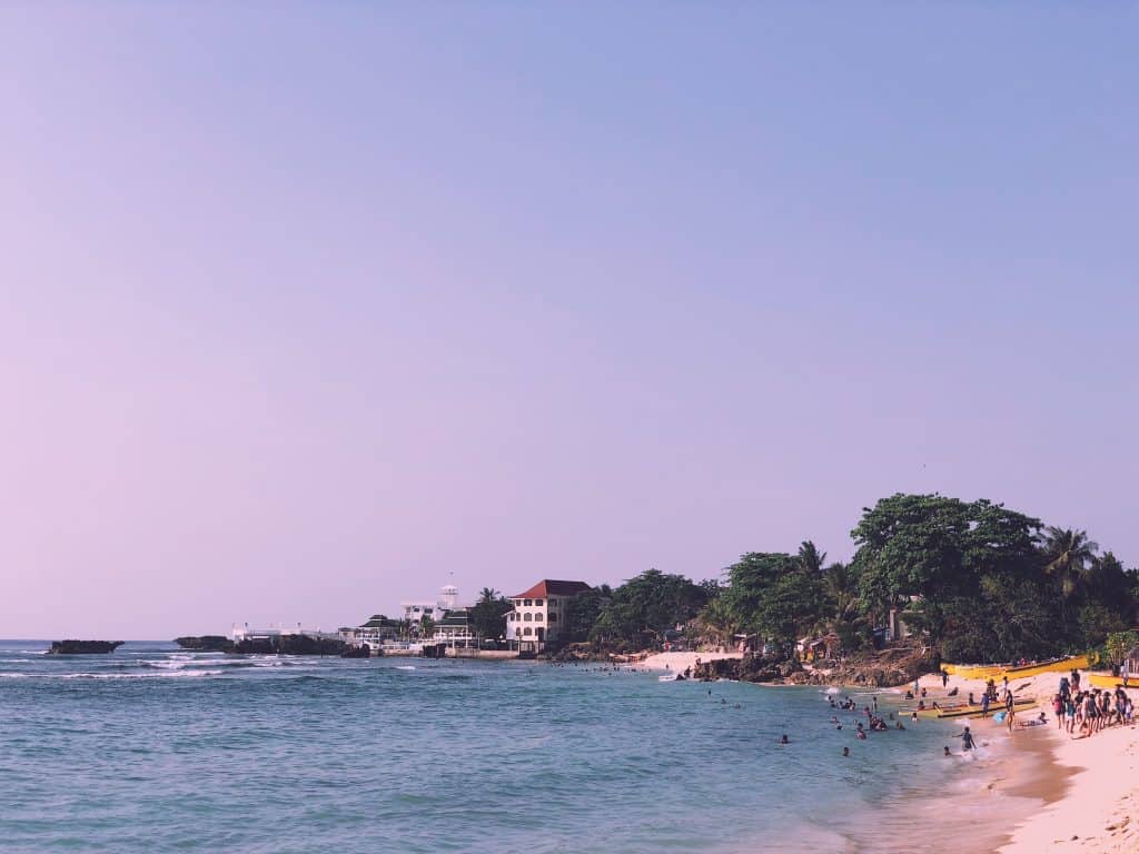 Parat White Sand Beach in Bolinao, Pangasinan