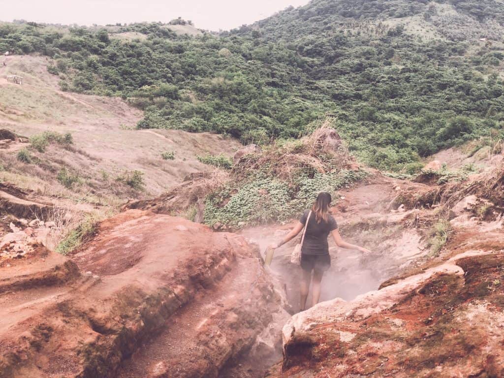 Hiking Taal Volcano