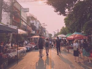 Market in Ching Mai