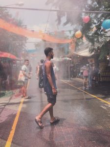 Songkran Festival 2018 in Chatuchak Market